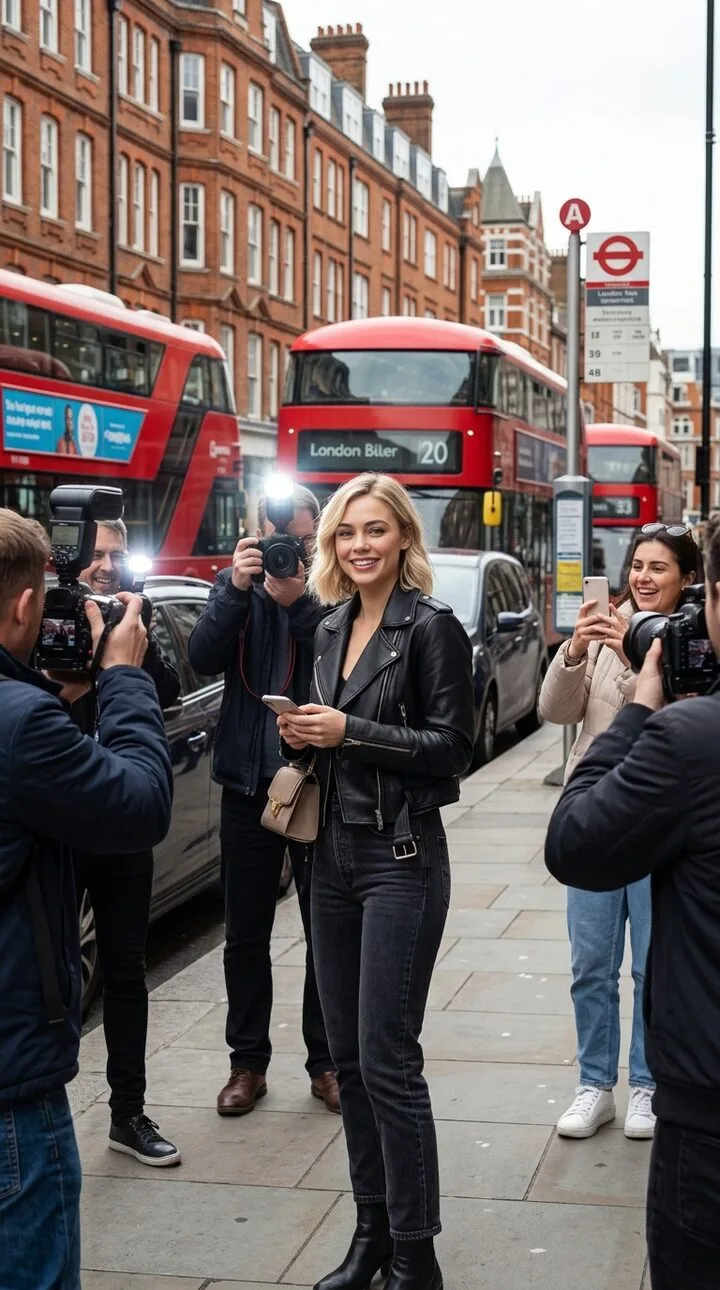 Paparazzi AI Fan Stop Street Moment example result