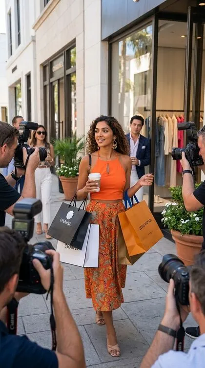 Paparazzi AI Shopping District Paparazzi example
